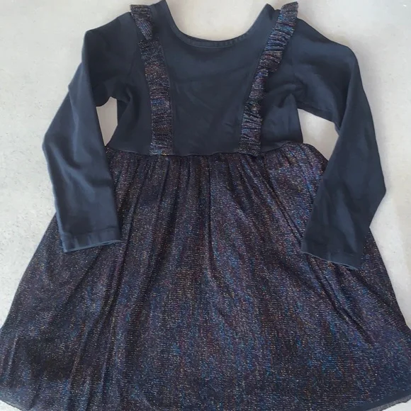 Hanna Andersson | Dresses | Hanna Andersson Girls Size 1 5t Black Shimmer  Dress | Poshmark
